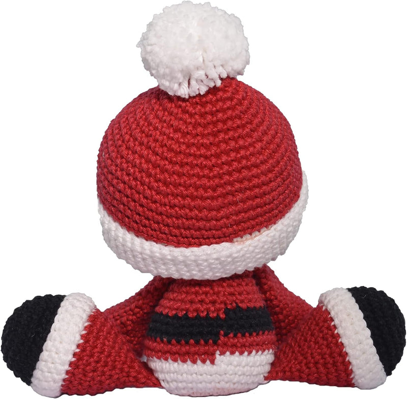 CIRCULO Amigurumi Kit Christmas Collection - Santa Claus, Clear Easy to Follow Instructions - Intermediate Level - 1 Crochet Kit