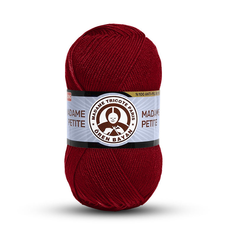 Madame Tricote Paris, Madame Petite Anti Pilling Hand Knitting Yarn, 100g, 100% Acrylic, 273 Yards
