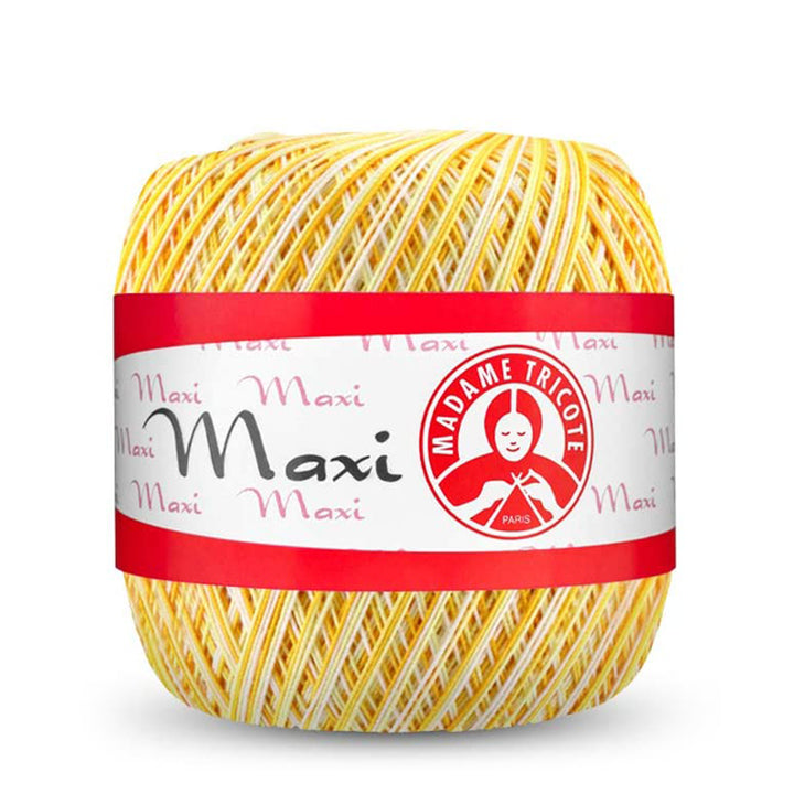 Madame Tricote,  Maxi,  Cotton 100%,  Handknitting Yarn, 100g, 565 meters, 6-Pack