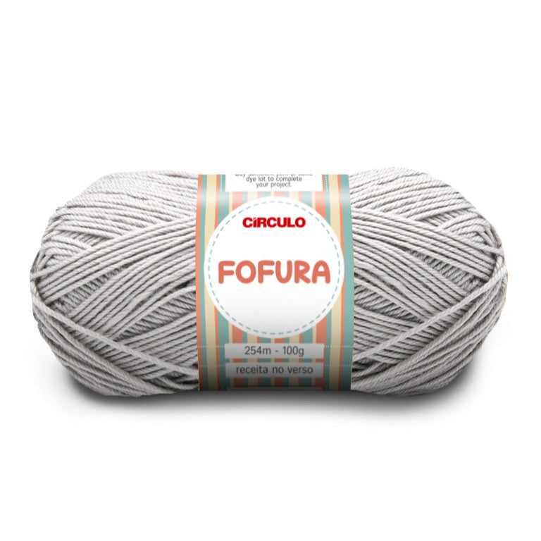 Círculo Fofura, 100% Acrylics Yarn, 100g, 394 Tex, 254 Meters, 1 Roll, 5-Pack