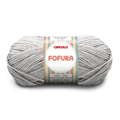 Círculo Fofura, 100% Acrylics Yarn, 100g, 394 Tex, 254 Meters, 1 Roll