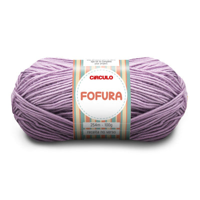 Círculo Fofura, 100% Acrylics Yarn, 100g, 394 Tex, 254 Meters, 1 Roll, 5-Pack