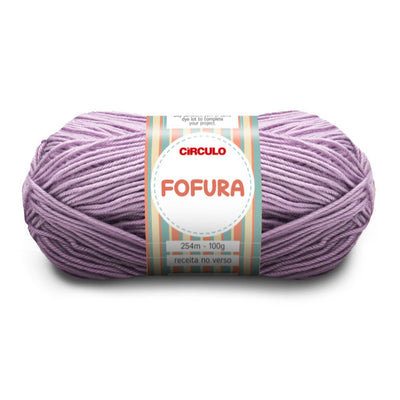 Círculo Fofura, 100% Acrylics Yarn, 100g, 394 Tex, 254 Meters, 1 Roll