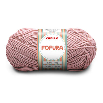 Círculo Fofura, 100% Acrylics Yarn, 100g, 394 Tex, 254 Meters, 1 Roll