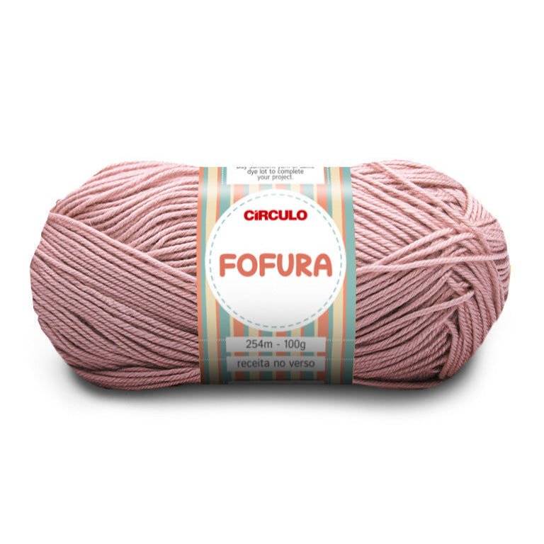 Círculo Fofura, 100% Acrylics Yarn, 100g, 394 Tex, 254 Meters, 1 Roll, 5-Pack