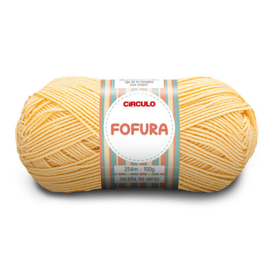 Círculo Fofura, 100% Acrylics Yarn, 100g, 394 Tex, 254 Meters, 1 Roll