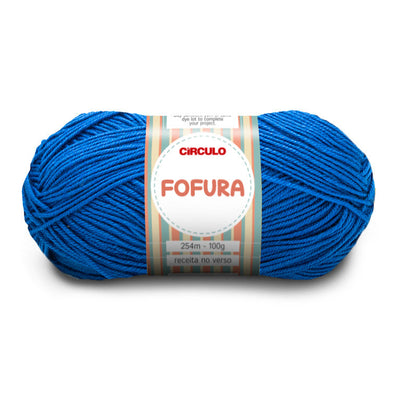 Círculo Fofura, 100% Acrylics Yarn, 100g, 394 Tex, 254 Meters, 1 Roll, 5-Pack