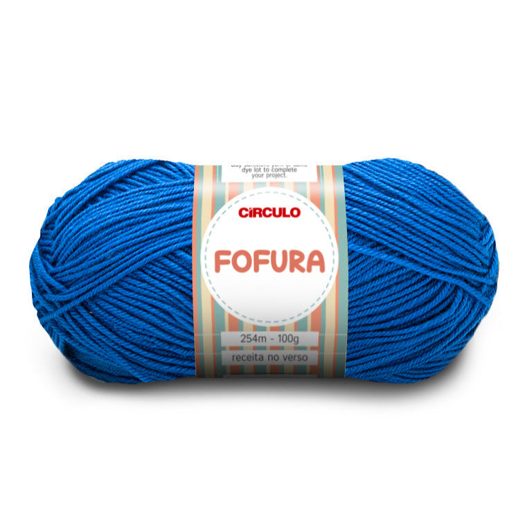 Círculo Fofura, 100% Acrylics Yarn, 100g, 394 Tex, 254 Meters, 1 Roll