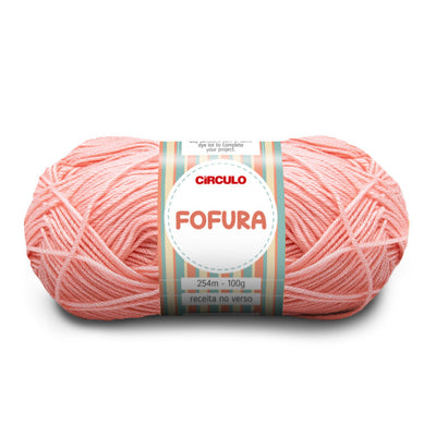 Círculo Fofura, 100% Acrylics Yarn, 100g, 394 Tex, 254 Meters, 1 Roll, 5-Pack