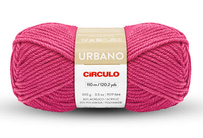 Urbano Knitting Yarn, Acrylic, 3.53 ounces, 120 yards, Aran (8 wpi), 5-Pack