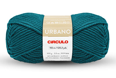 Urbano Knitting Yarn, Acrylic, 3.53 ounces, 120 yards, Aran (8 wpi), 5-Pack