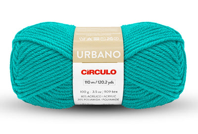 Urbano Knitting Yarn, Acrylic, 3.53 ounces, 120 yards, Aran (8 wpi), 5-Pack