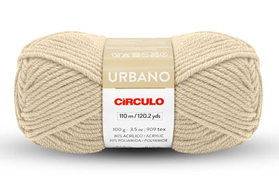 Urbano Knitting Yarn, Acrylic, 3.53 ounces, 120 yards, Aran (8 wpi), 5-Pack