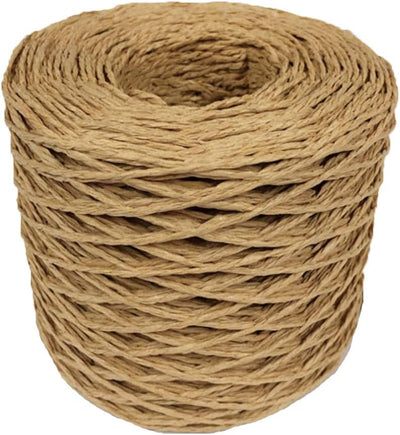 Raffia Straw Yarn for DIY Straw Bags Length 218 Yards 200 meters, 5-Pack