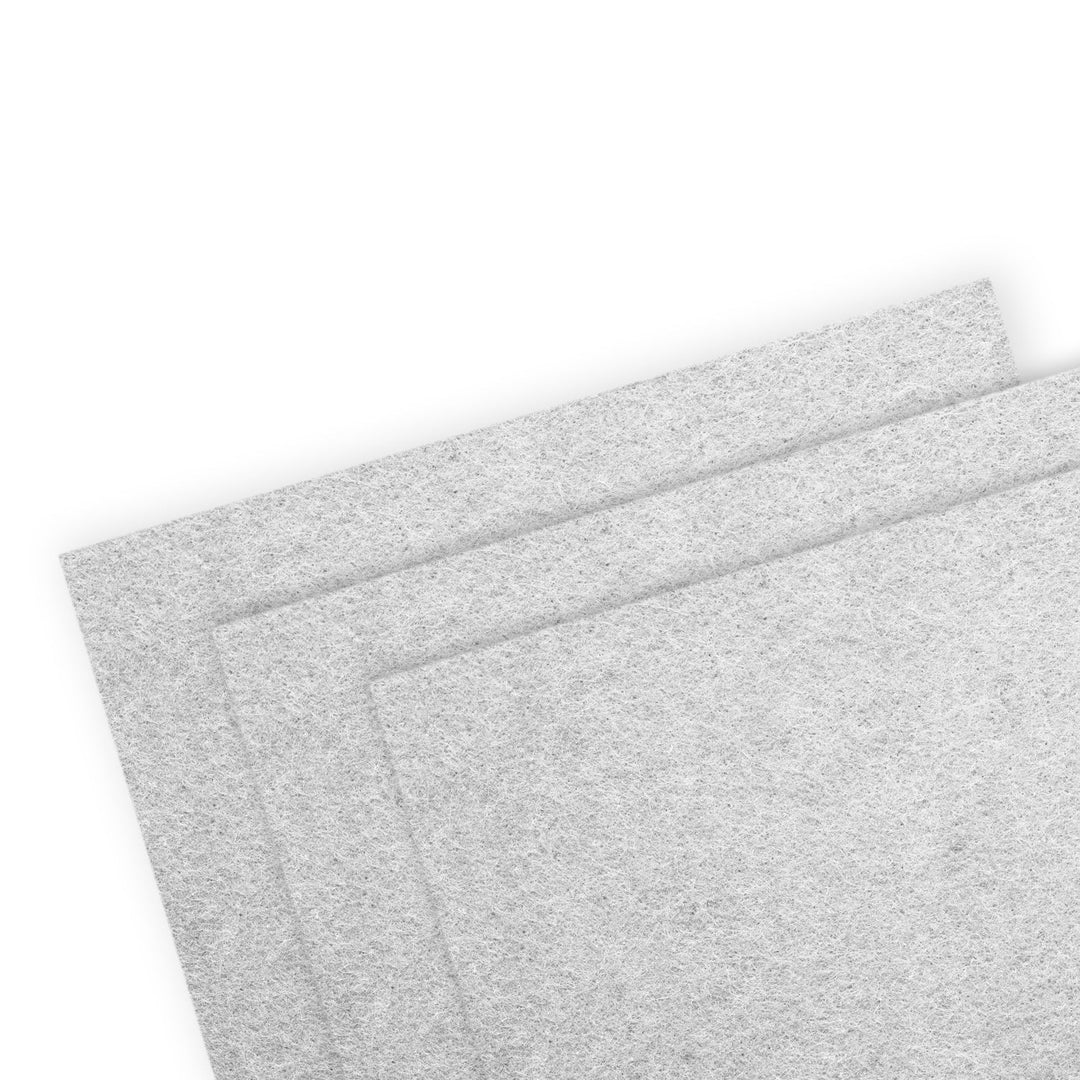 Avanti 12 x 10 inches (30 x 25cm) Felt Fabric Sheets (25 pcs, 1mm thick), 25-Pack