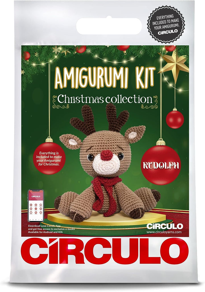 CIRCULO Amigurumi Kit Christmas Collection - Santa Claus, Clear Easy t –  Fararti