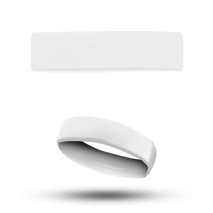 Stretch Elastic Cotton Headbands, 2" Wide, 1 Piece, 12-Pack