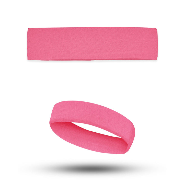 Stretch Elastic Cotton Headbands, 2" Wide, 1 Piece, 12-Pack