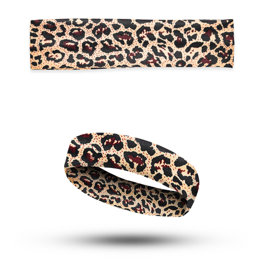 Printed Cotton Elastic Headbands, 2" Wide, 1 Piece, 12-Pack