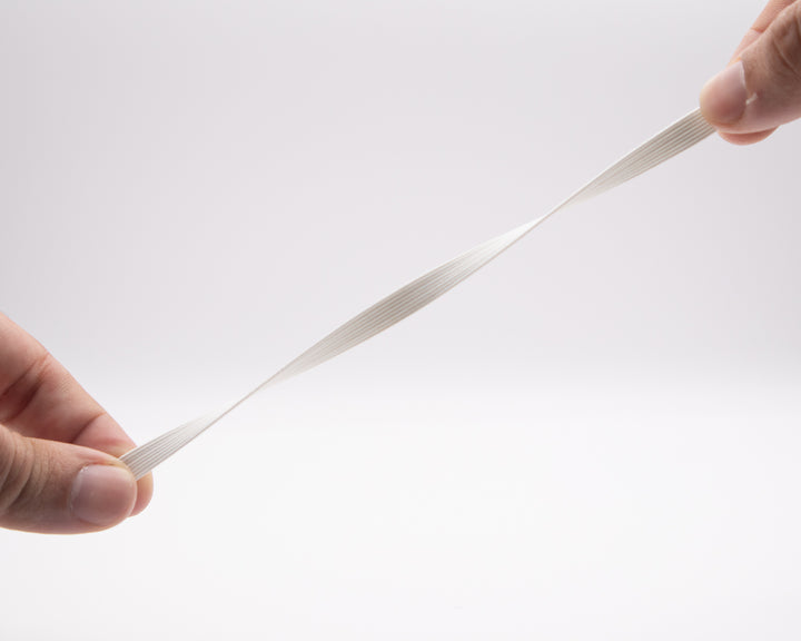 Avanti Heavy Duty Elastic for Sewing and DIY Projects,  144 yds,  1/4" in,  White an