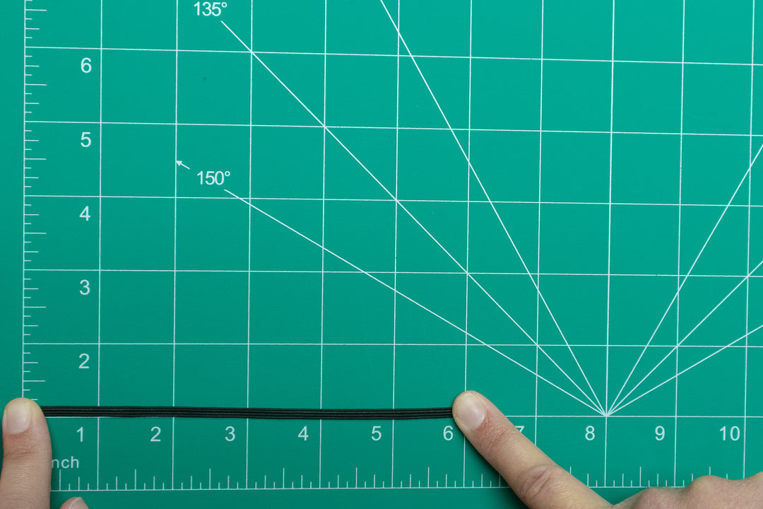 Avanti Heavy Duty Elastic Band,  288 Yards,  1/8 in,  Black and White