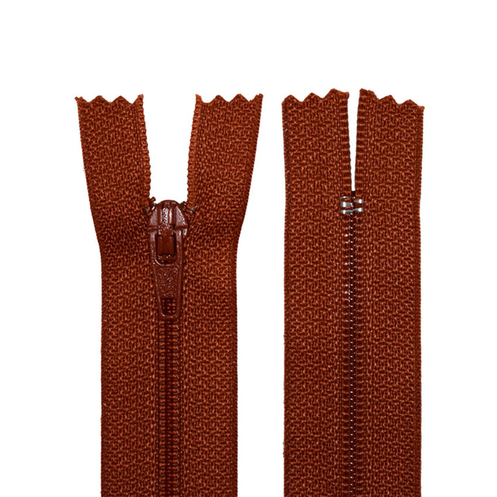 100% Nylon Zippers for Sewing Crafts, 20" inch, 1 Piece, Variety Colors