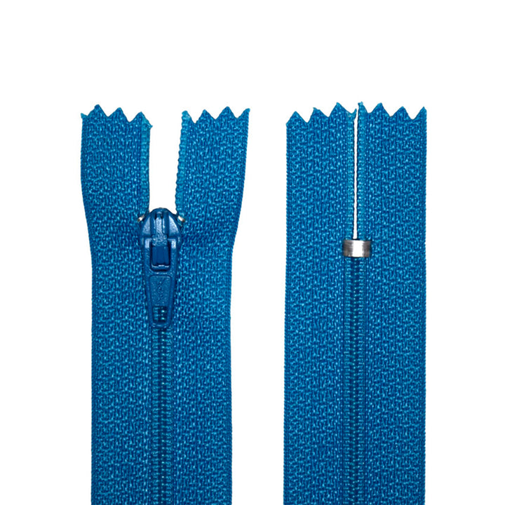 100% Nylon Zippers for Sewing Crafts, 9" inch, 1 Piece, Variety Colors