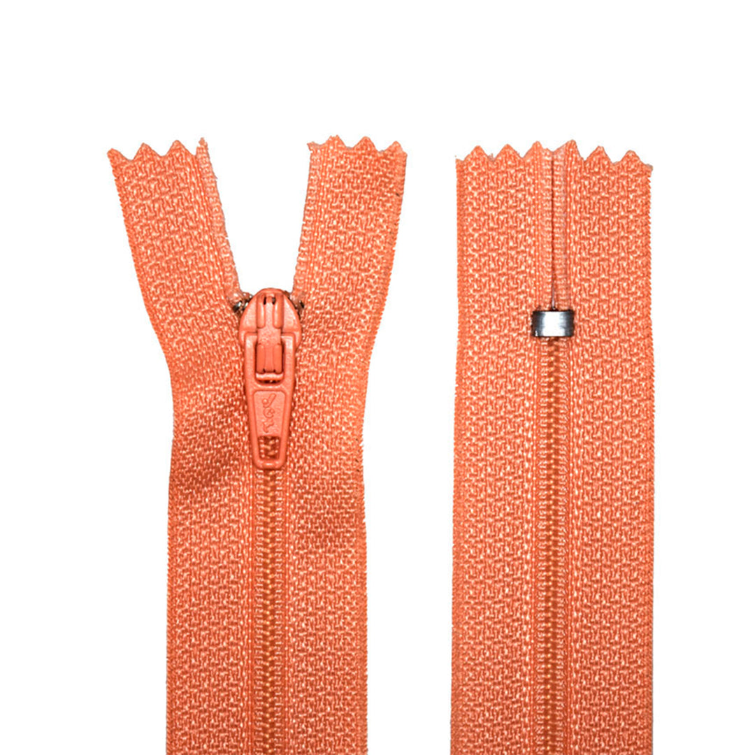 100% Nylon Zippers for Sewing Crafts, 20" inch, 1 Piece, Variety Colors