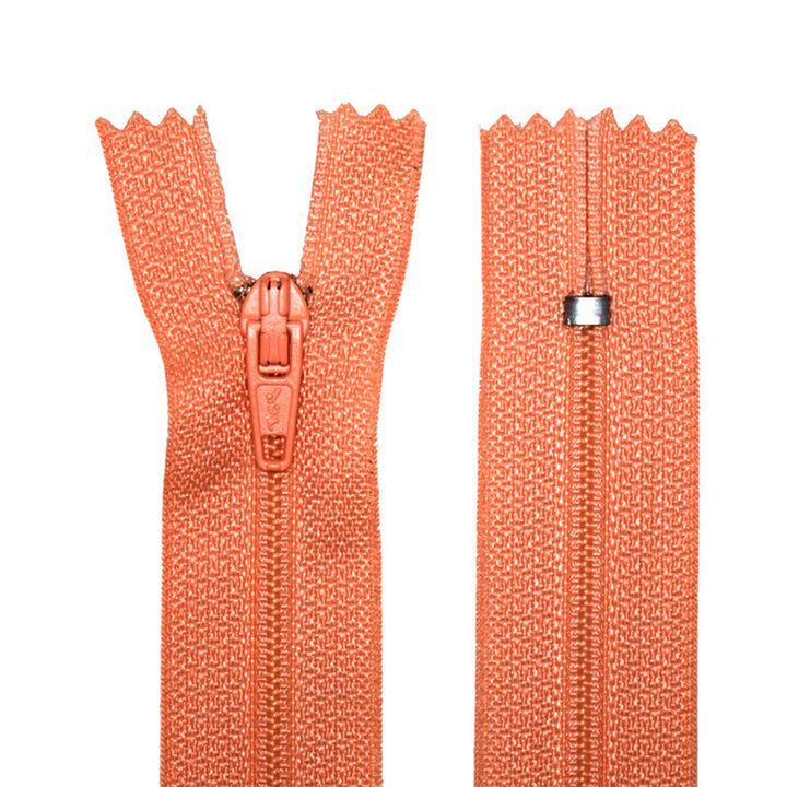 100% Nylon Zippers for Sewing Crafts, 9" inch, 1 Piece, Variety Colors