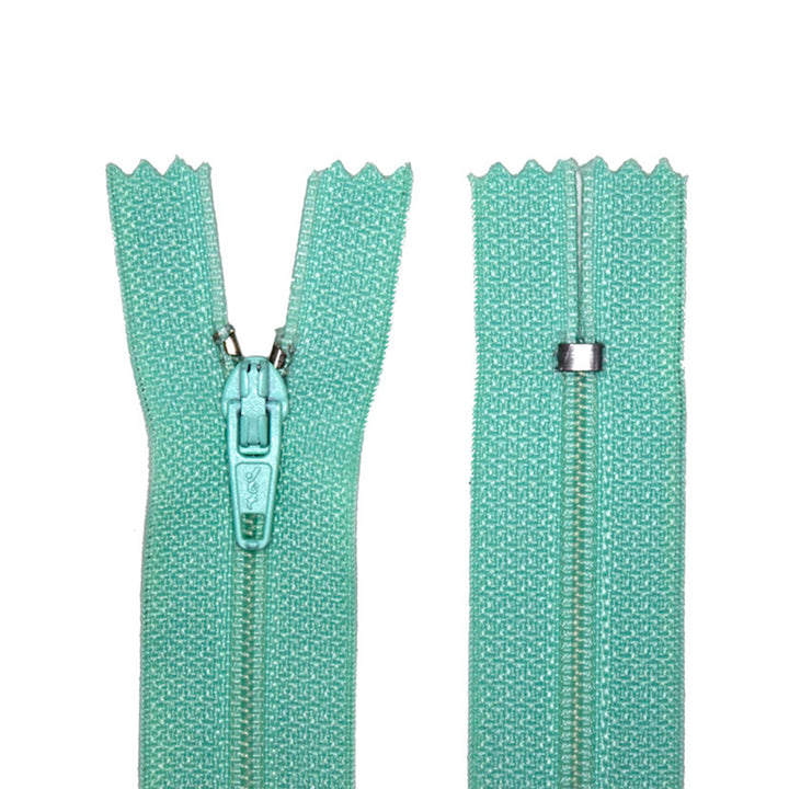 100% Nylon Zippers for Sewing Crafts, 9" inch, 1 Piece, Variety Colors