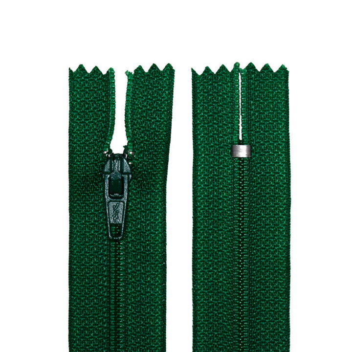 100% Nylon Zippers for Sewing Crafts, 9" inch, 1 Piece, Variety Colors