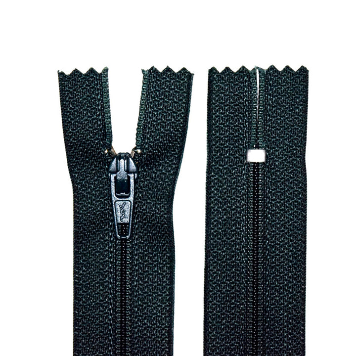 100% Nylon Zippers for Sewing Crafts, 9" inch, 1 Piece, Variety Colors