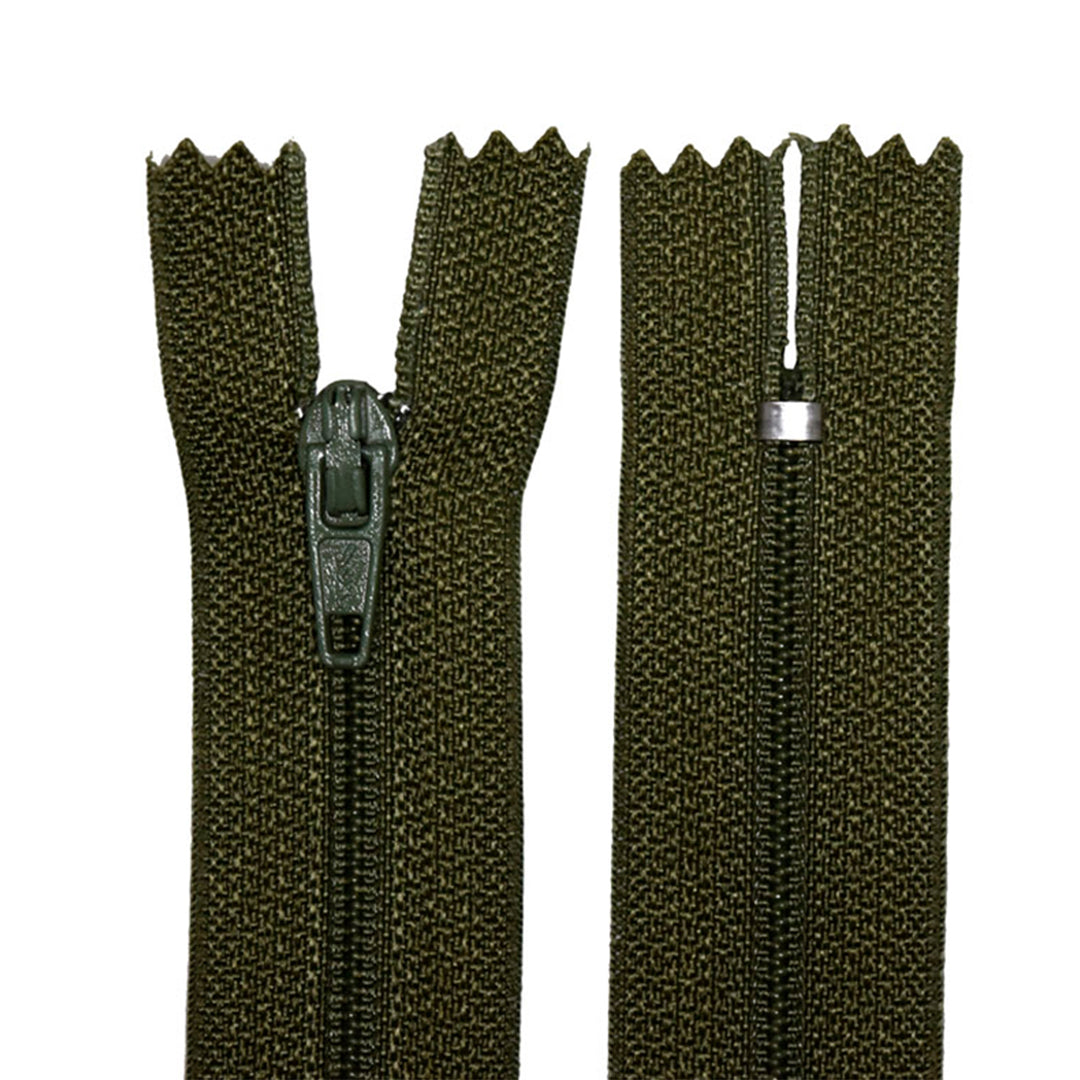 100% Nylon Zippers for Sewing Crafts, 20" inch, 1 Piece, Variety Colors