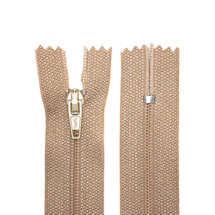 100% Nylon Zippers for Sewing Crafts, 9" inch, 1 Piece, Variety Colors, 6-Pack