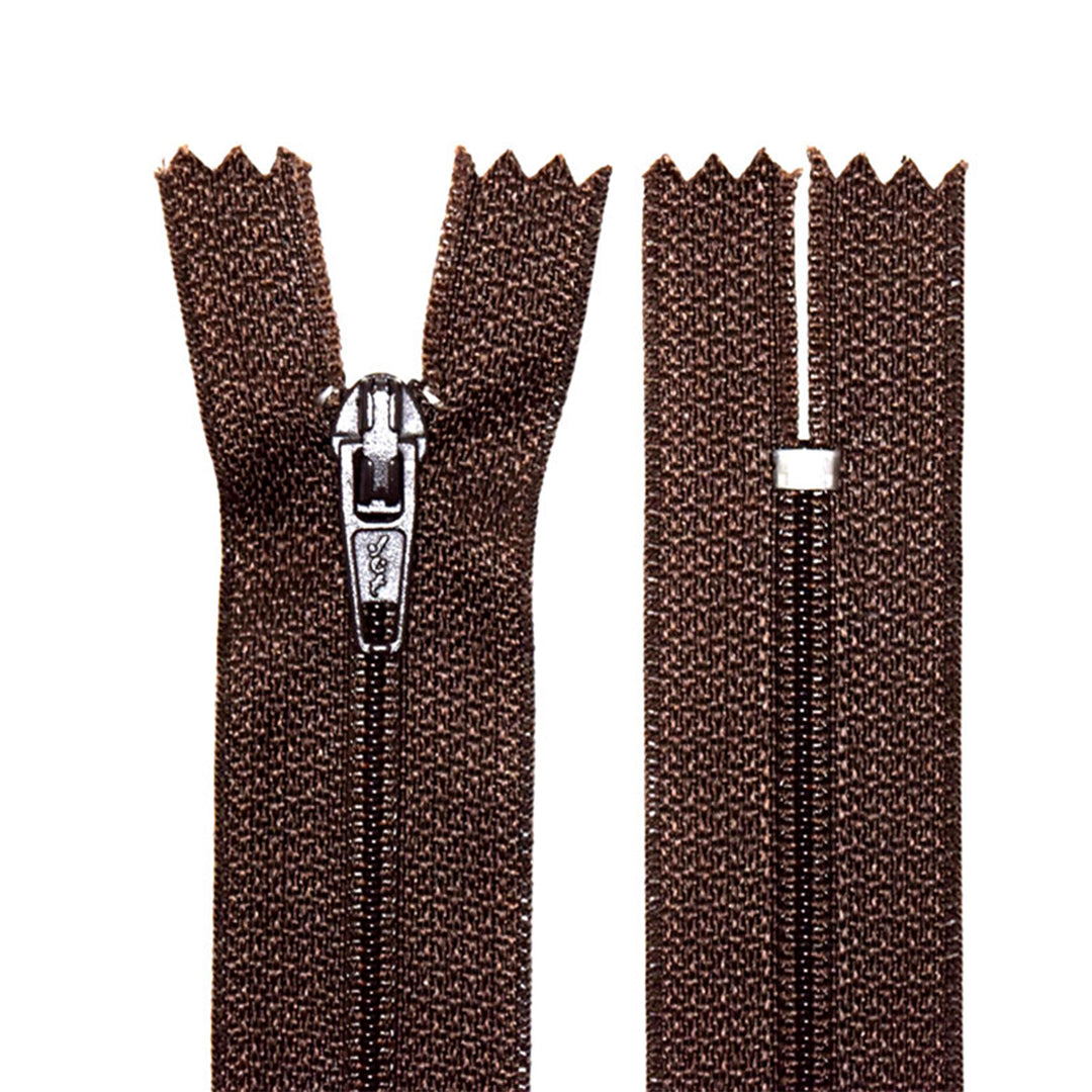 100% Nylon Zippers for Sewing Crafts, 20" inch, 1 Piece, Variety Colors