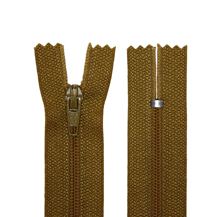 100% Nylon Zippers for Sewing Crafts, 9" inch, 1 Piece, Variety Colors, 6-Pack