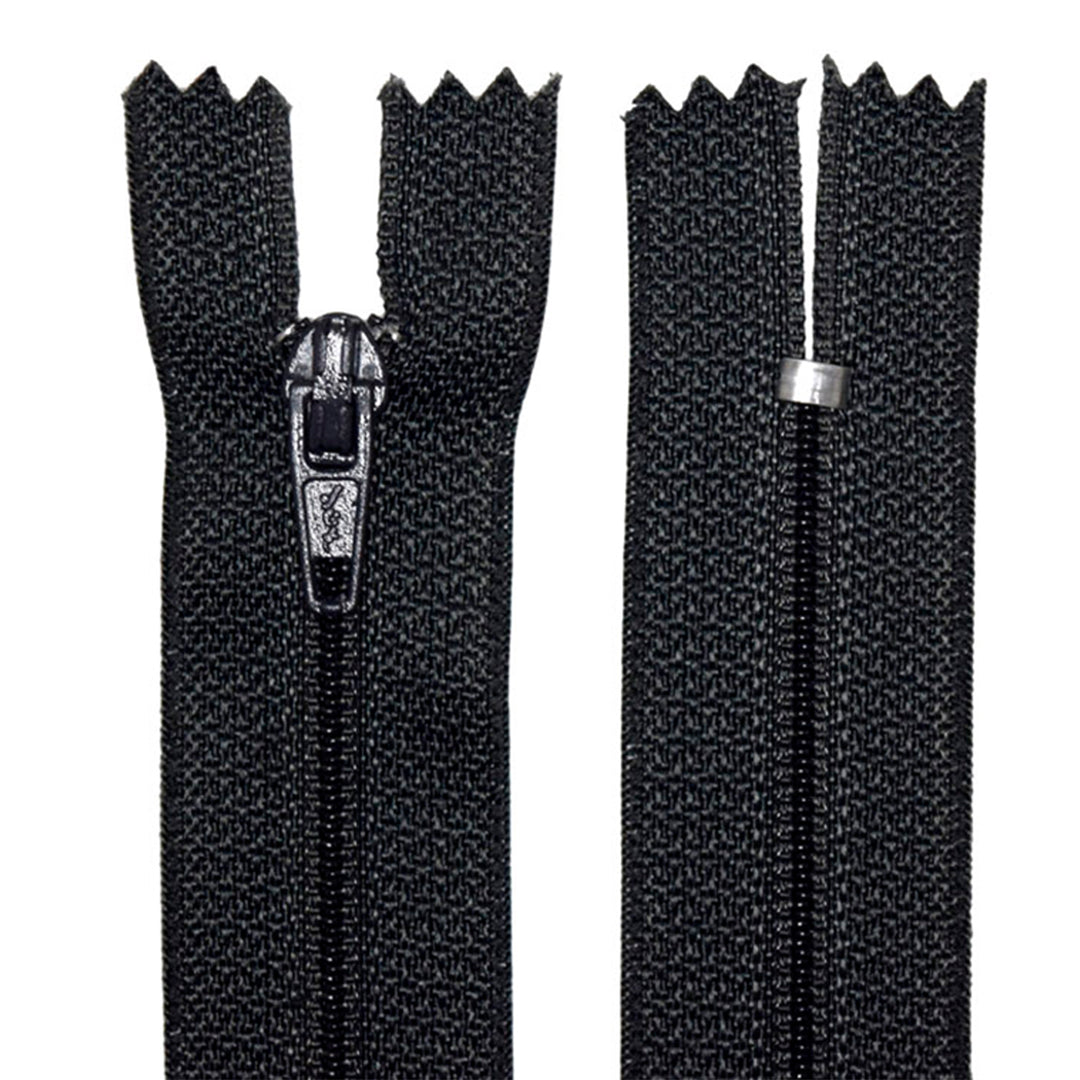 100% Nylon Zippers for Sewing Crafts, 20" inch, 1 Piece, Variety Colors