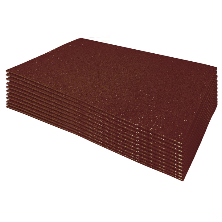 Avanti Foamy Sheet with Glitter, 8 x 12 inches, Variety of Colors, 2mm thick, 10 pcs