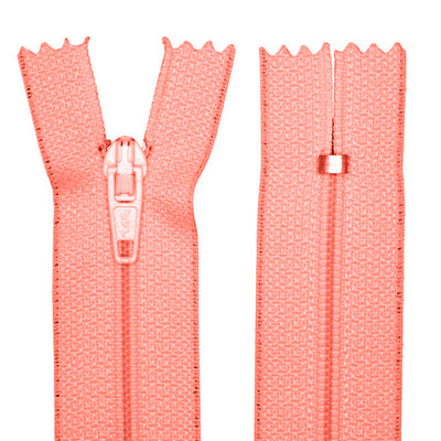 100% Nylon Zippers for Sewing Crafts, 18" inch, 1 Piece, Variety Colors