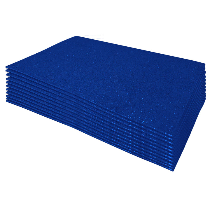 Avanti Foamy Sheet with Glitter, 8 x 12 inches, Variety of Colors, 2mm thick, 10 pcs