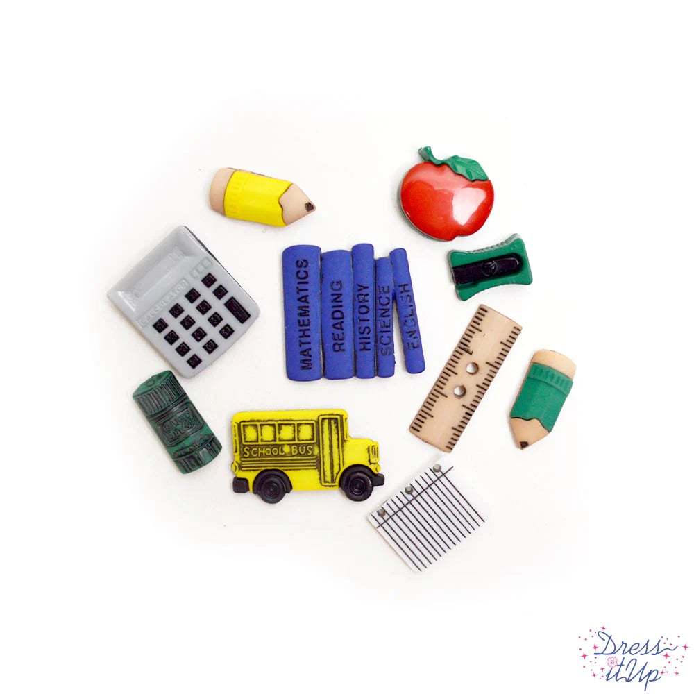 Dress It Up Embellishments-Pencil Box, 3-Pack