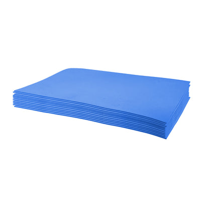EVA Foam Sheets, 8 x 12 inches, Variety of colors, 10 Pieces per Package
