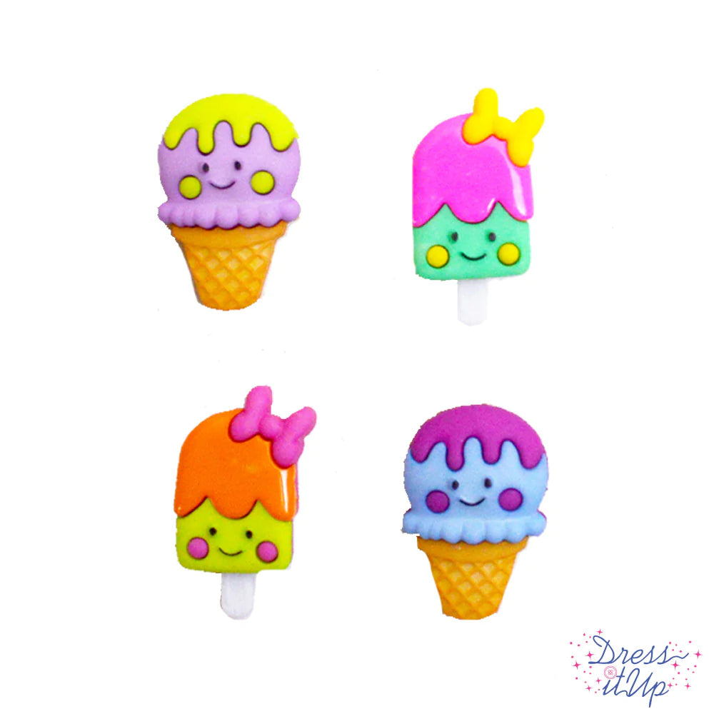 Dress It Up Embellishments - So Sweet, 3-Pack