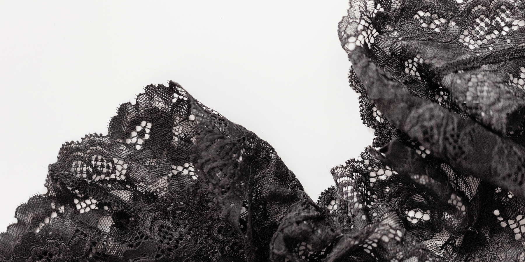 Add elegance and texture with ruffle lace trim!