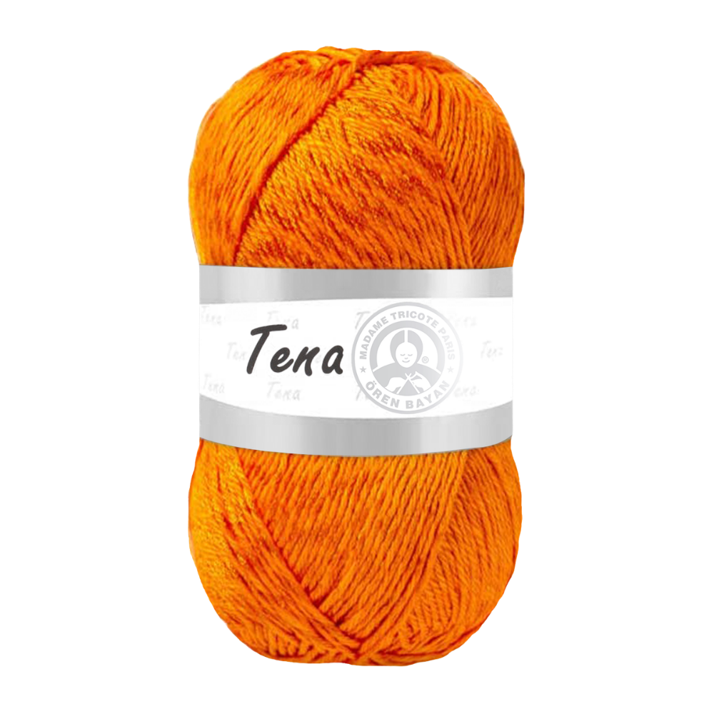 Madame Tricote Paris Oren Bayan, Tena, Cotton 50% & Polyester 50%, Handknitting Yarn, 100g, 5-Pack