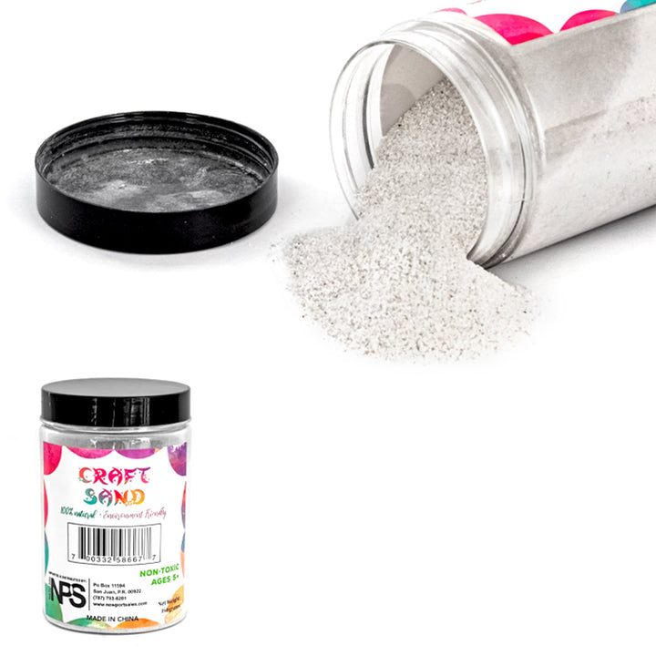 Decorative Sand Fine Grain, Color Variety, 350 grams, 1 bottle