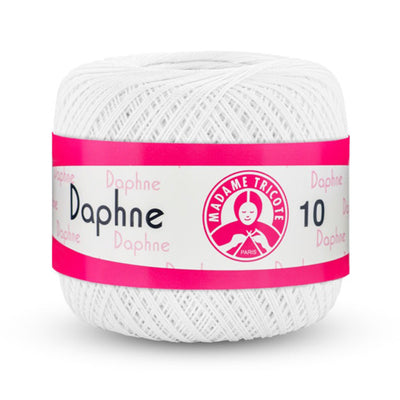 Madame Tricote Paris Daphne, 100% Cotton, Handknitting Yarn, 50g, 308 Yards, 6-Pack