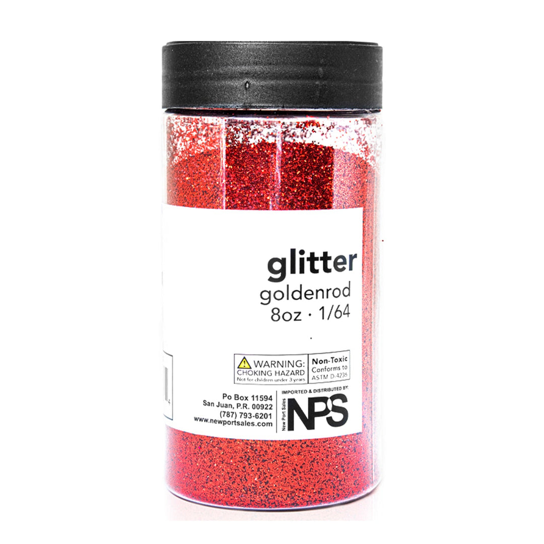 Glitter Acrylic, Craft Twinkle, 8 Fl. Oz. 1/64 Size, Variety Colors