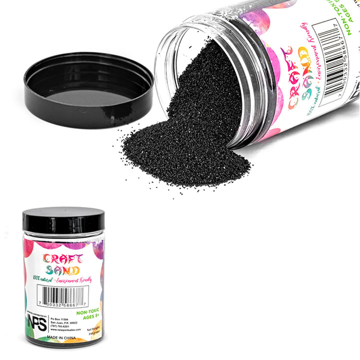 Decorative Sand Fine Grain, Color Variety, 350 grams, 1 bottle