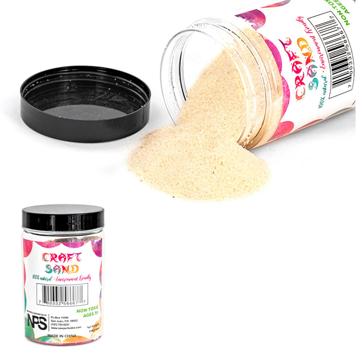 Decorative Sand Fine Grain, Color Variety, 350 grams, 1 bottle